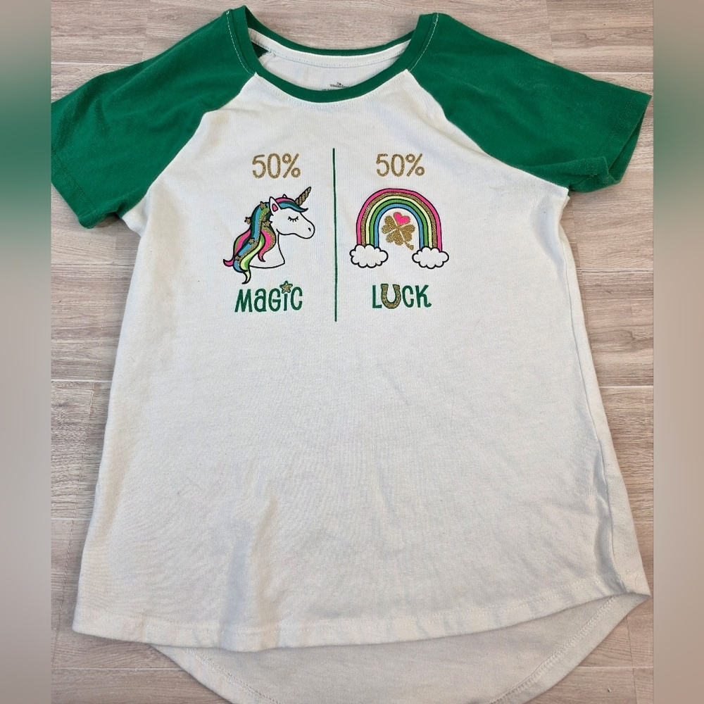 Girls 10/12 St Patty's Day Shirt